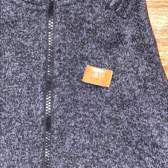 👦Boys H&M heather black zip up hoodie size 6-8 - Picture 4 of 8